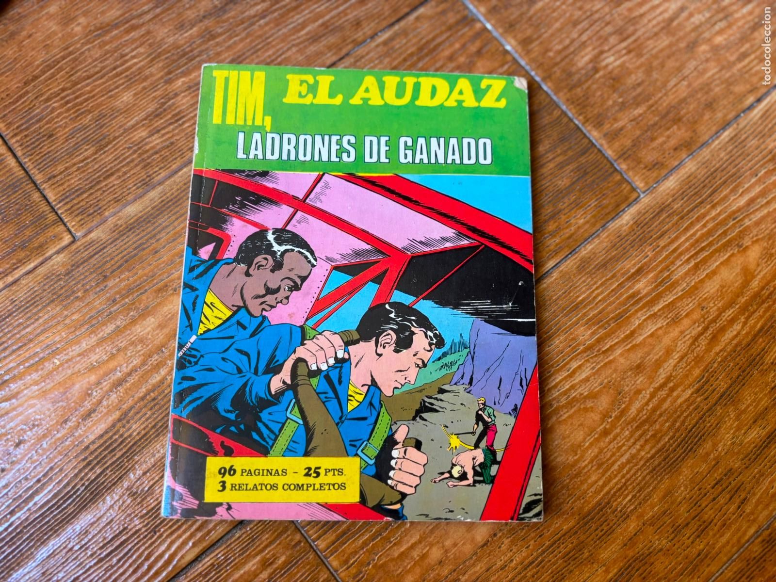 C&oacute;mics: TIM, EL AUDAZ N&ordm; 1 LADRONES DE GANADO EDITORIAL EUREDIT - Foto 1