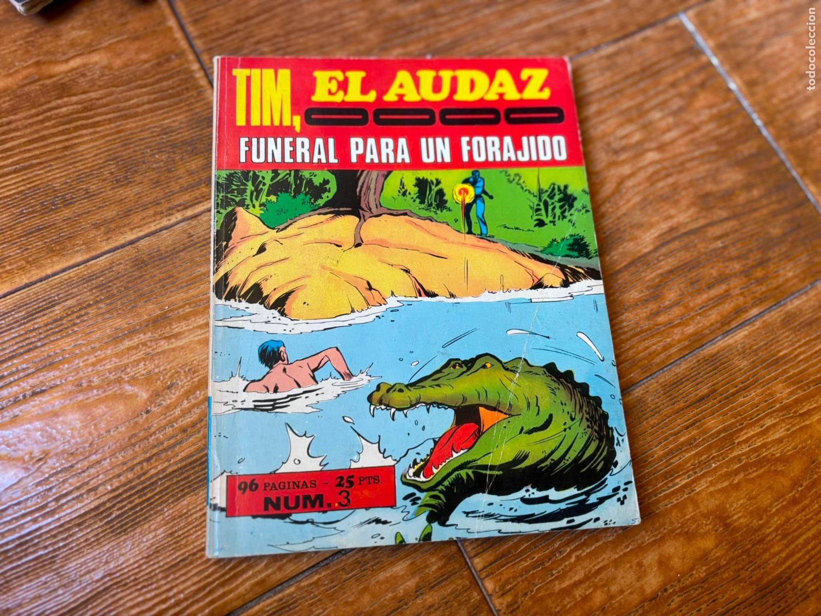 C&oacute;mics: TIM, EL AUDAZ N&ordm; 3 FUNERAL PARA UN FORAJIDO EDITORIAL EUREDIT - Foto 1