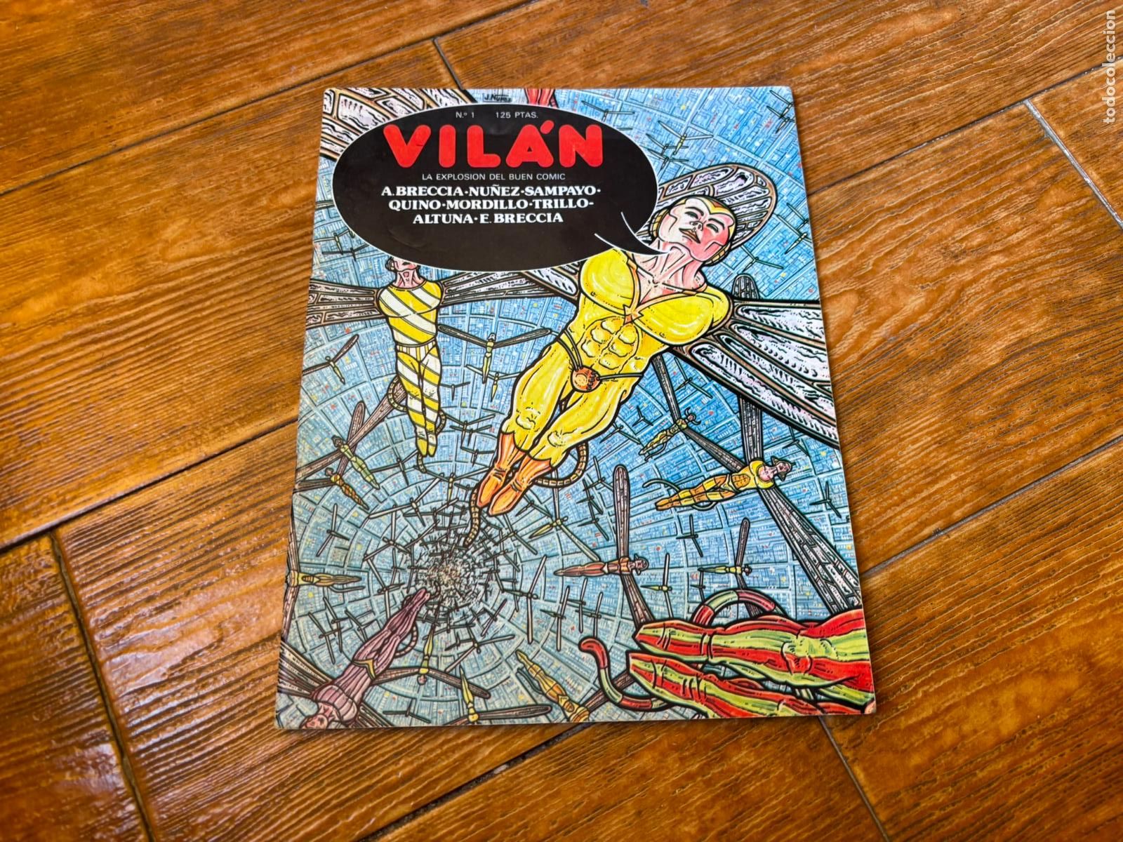 Comics: VILAN LA EXPLOSION DEL BUEN COMIC N&ordm; 1 EDICIONES VILAN 1981
