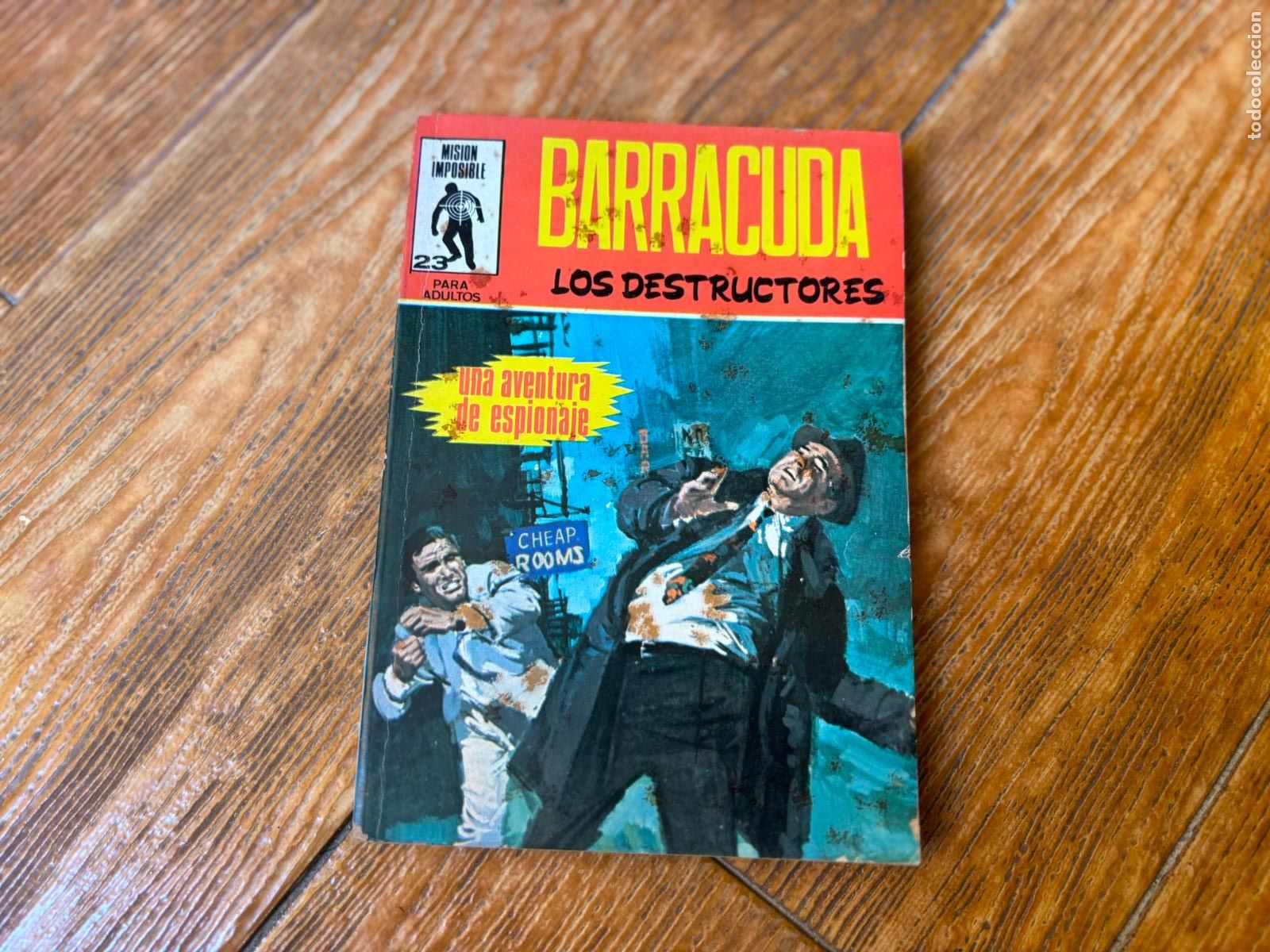 Comics: MISION IMPOSIBLE N&ordm; 23 BARRACUDA EDITORIAL EUREDIT 1971