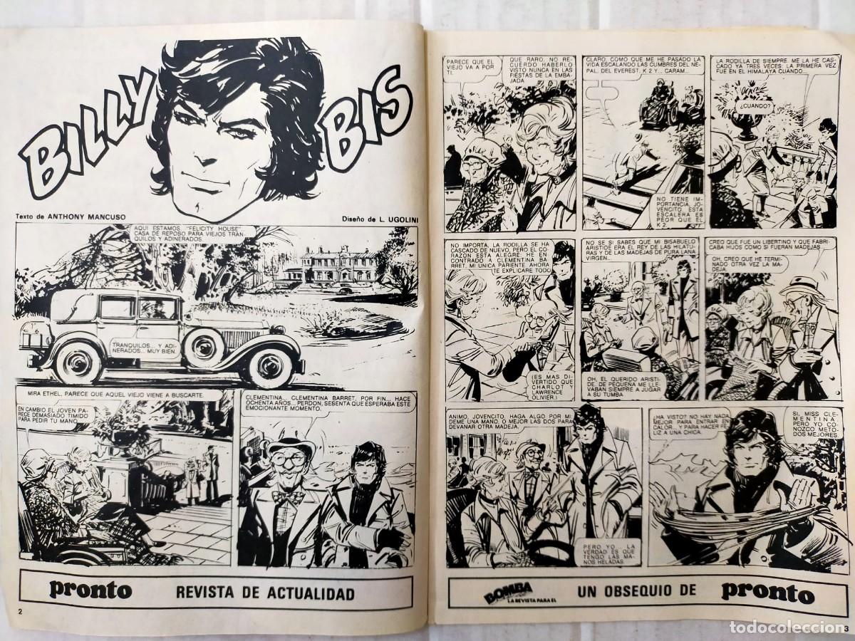 C&oacute;mics: BOMBA n&ordm; 2. BILLY BIS, PARIS JOUR, BEE GEES - Foto 2