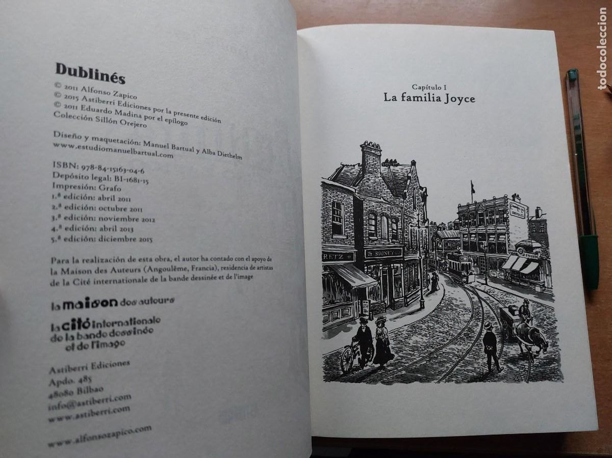 C&oacute;mics: DUBLIN&Eacute;S de ALFONSO ZAPICO - Foto 3