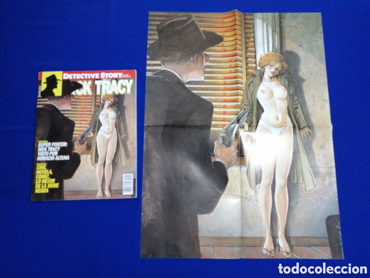 C&oacute;mics: DETECTIVE STORY 4 DICK TRACY- CONTIENE POSTER - Foto 1