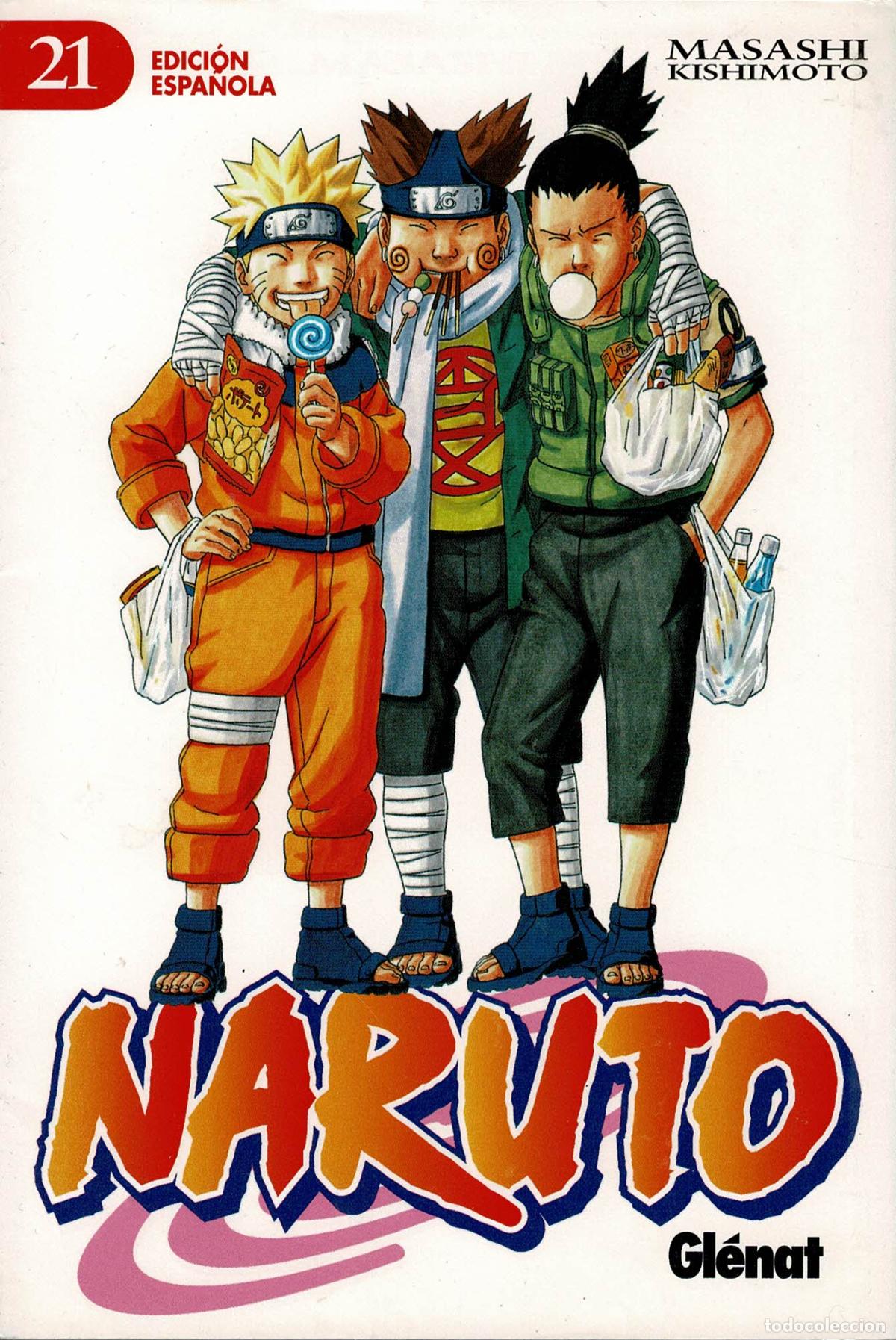 C&oacute;mics: Naruto n&ordm; 21.Manga. editorial Gl&eacute;nat - Foto 1