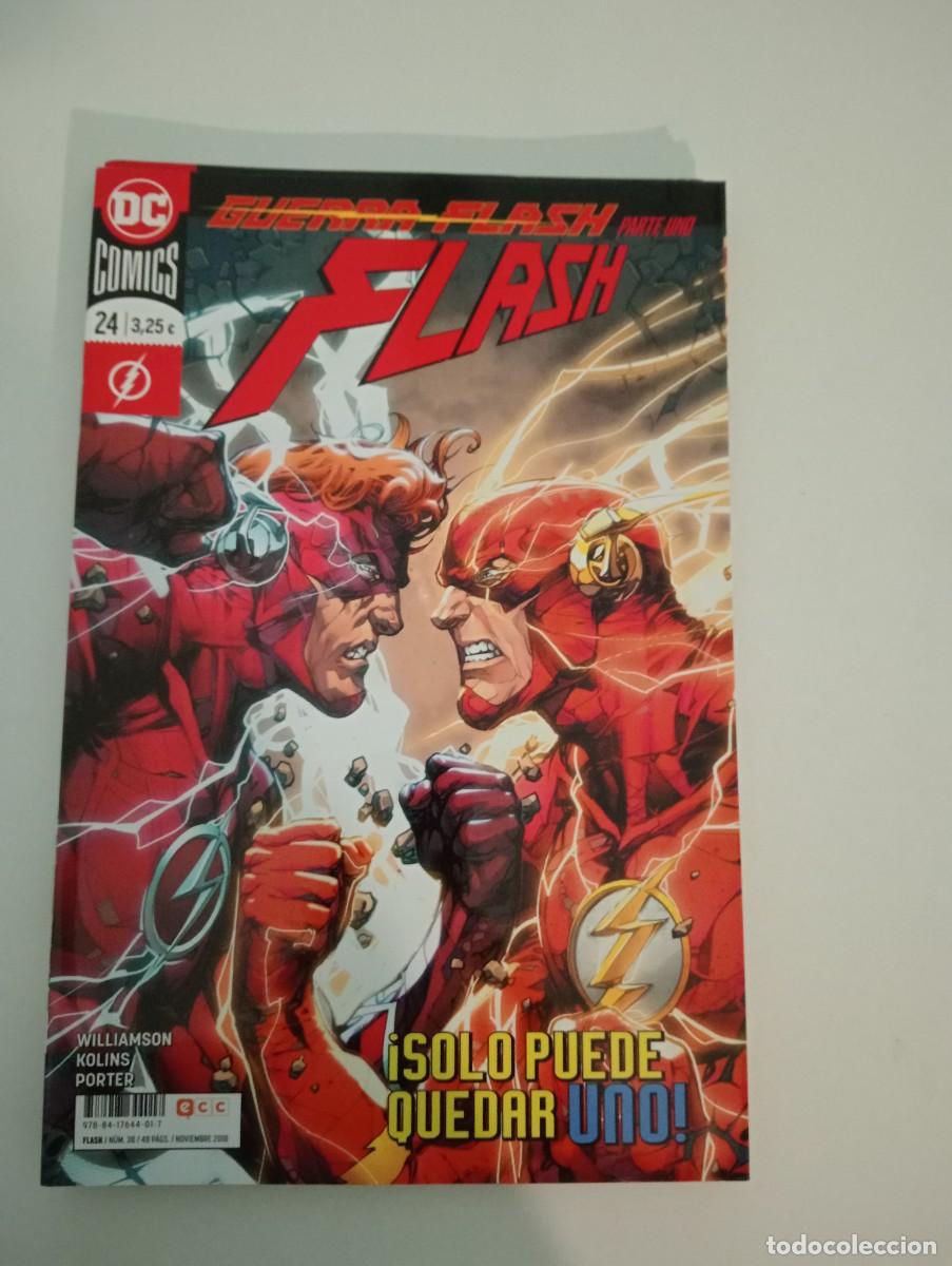 C&oacute;mics: LOTE CON 8 EJEMPLARES DE FLASH (DE 88). GRAPA. ECC. DC. 2016 &ndash; 19. - Foto 6