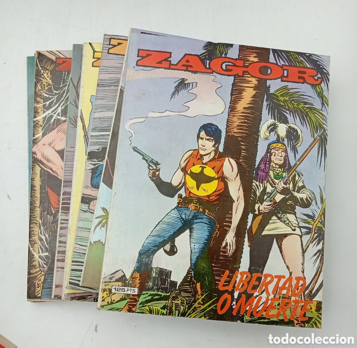 C&oacute;mics: C&oacute;mic Zagor n&uacute;mero 1 al 7 - Foto 1