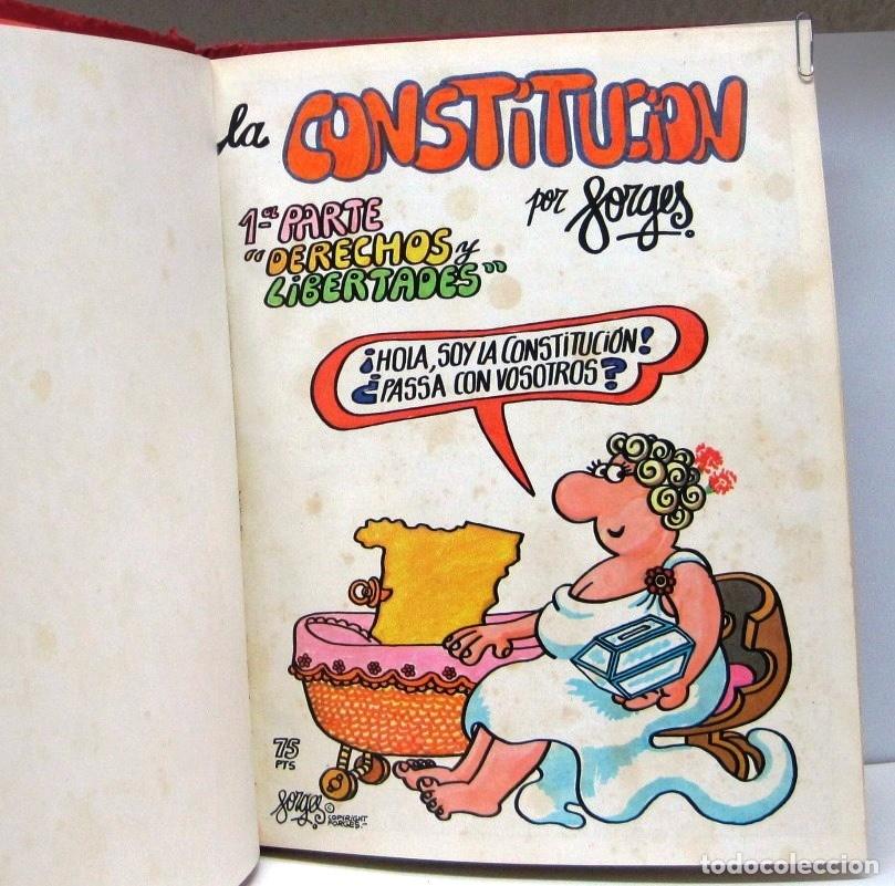 C&oacute;mics: LA CONSTITUCION - FORGES - TAPA DURA - COMIC - Foto 2