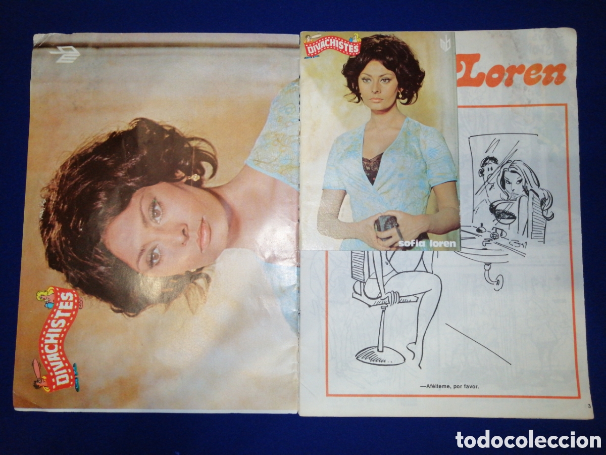 C&oacute;mics: DIVACHISTES N&Uacute;MERO 2 CONTIENE POSTER Y TARJETA SOF&Iacute;A LOREN - Foto 2