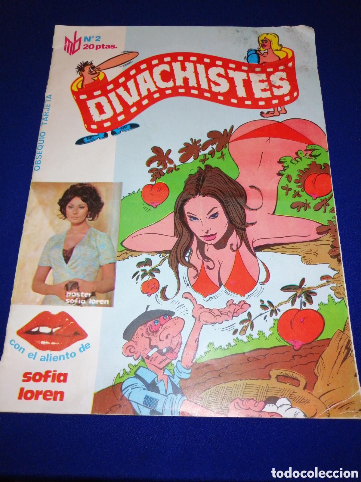 C&oacute;mics: DIVACHISTES N&Uacute;MERO 2 CONTIENE POSTER Y TARJETA SOF&Iacute;A LOREN - Foto 1