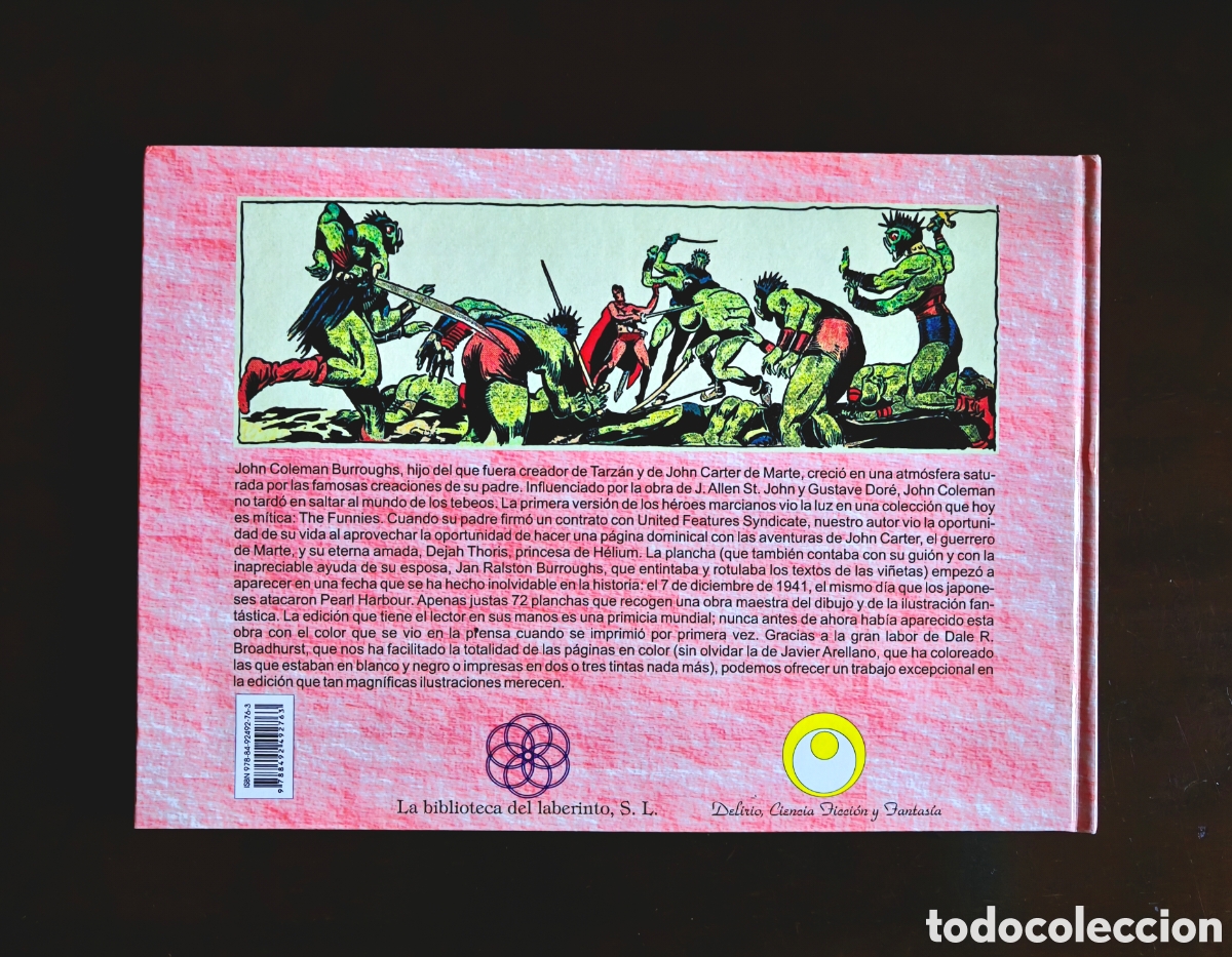 C&oacute;mics: JOHN CARTER DE MARTE C&Oacute;MIC -BURROUGHS, JOHN COLEMAN - Foto 2