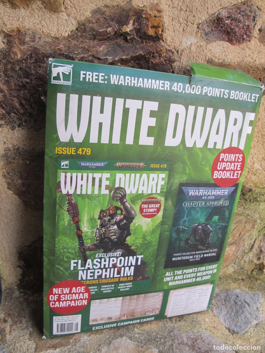 C&oacute;mics: WHITE DWARF ISSUE 479. EN INGLES. WARHAMMER EN SU SOBRE COMPLETO - Foto 1