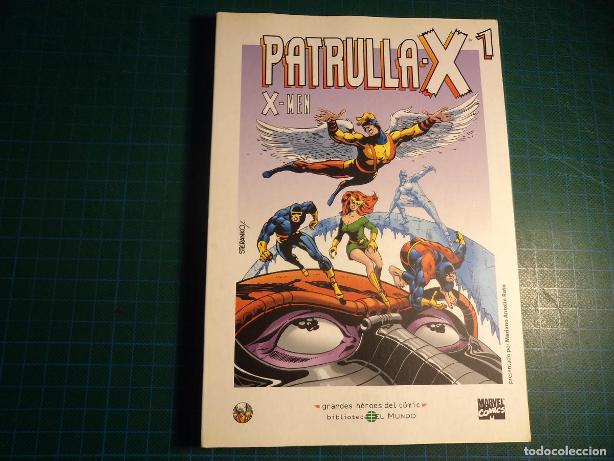 Comics: Grandes heroes del comic. Biblioteca el mundo. N&ordm; 8. Patrulla X