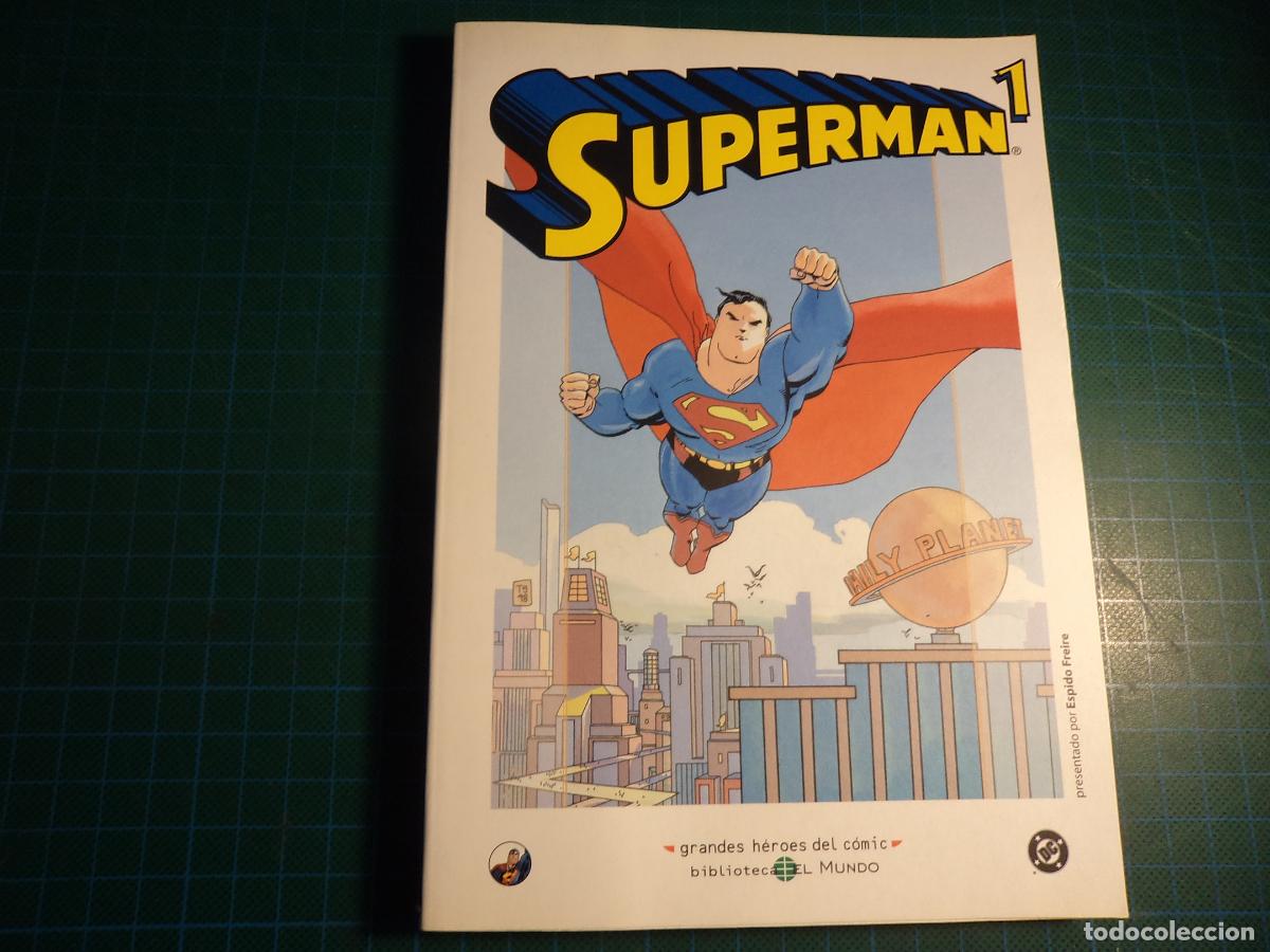 Comics: Grandes heroes del comic. Biblioteca el mundo. N&ordm; 11. Superman.