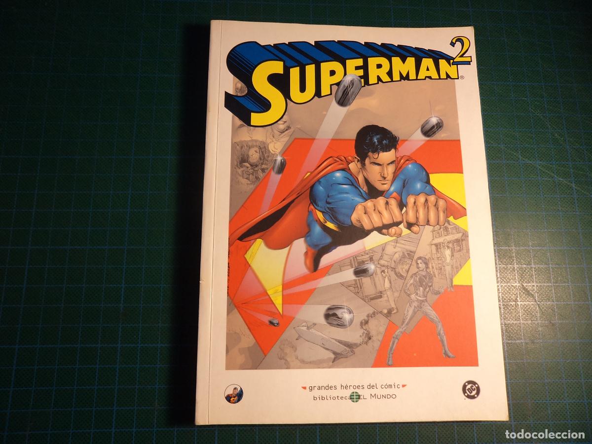 Comics: Grandes heroes del comic. Biblioteca el mundo. N&ordm; 12. Superman.