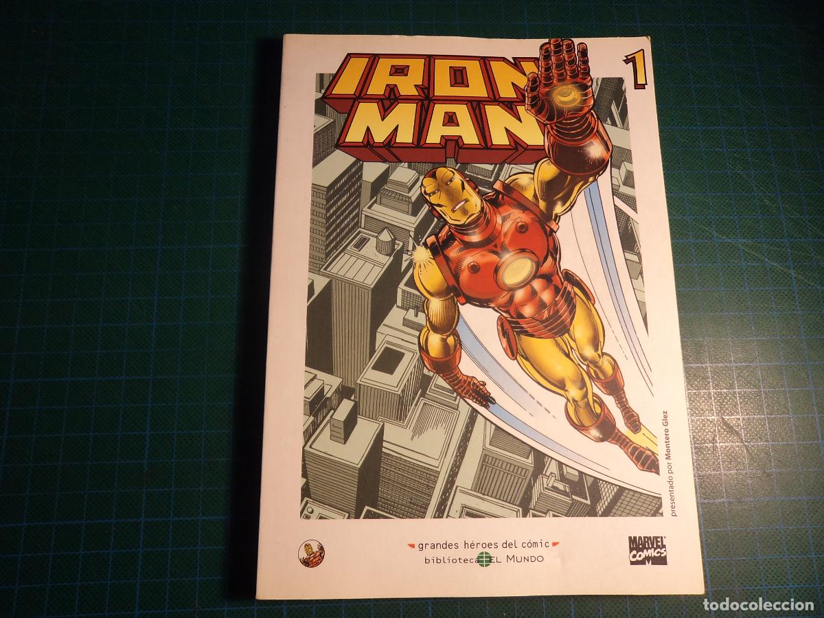 Comics: Grandes heroes del comic. Biblioteca el mundo. N&ordm; 17. Iron Man.