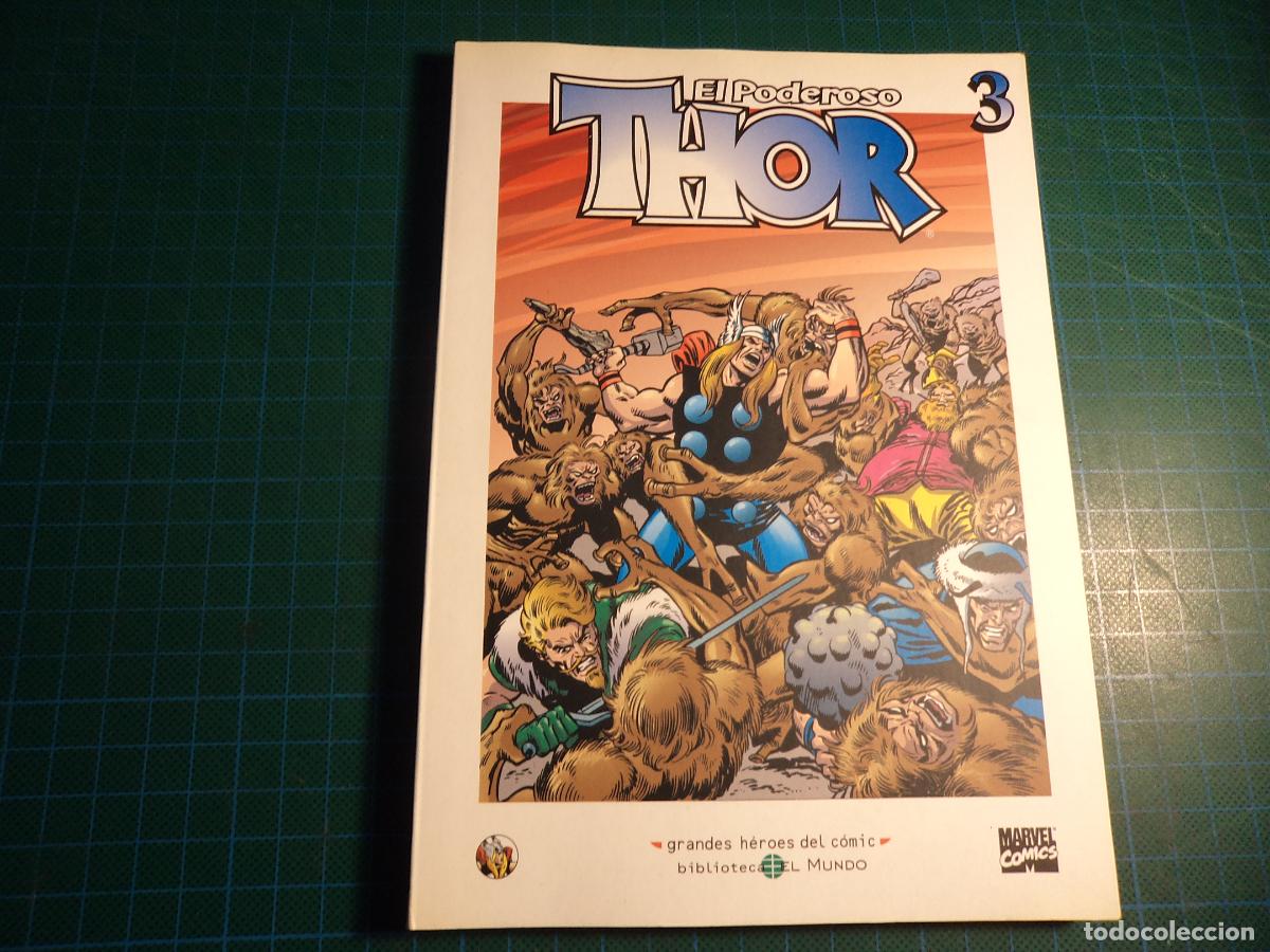 C&oacute;mics: Grandes heroes del comic. Biblioteca el mundo. N&ordm; 43. El poderoso Thor. - Foto 1
