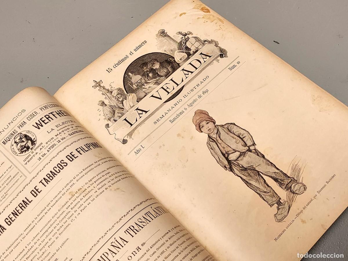 C&oacute;mics: NUMULITE L1817 La velada 1892 1894 Del n&ordm; 1 al 109 excepto el 38 - Foto 6