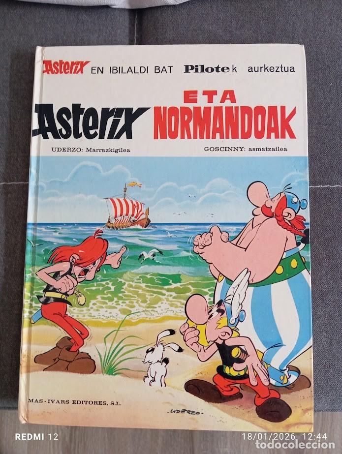 C&oacute;mics: ASTERIX ETA NORMANDOAK 1976 EUSKARAZ VASCO BASQUE - Foto 1