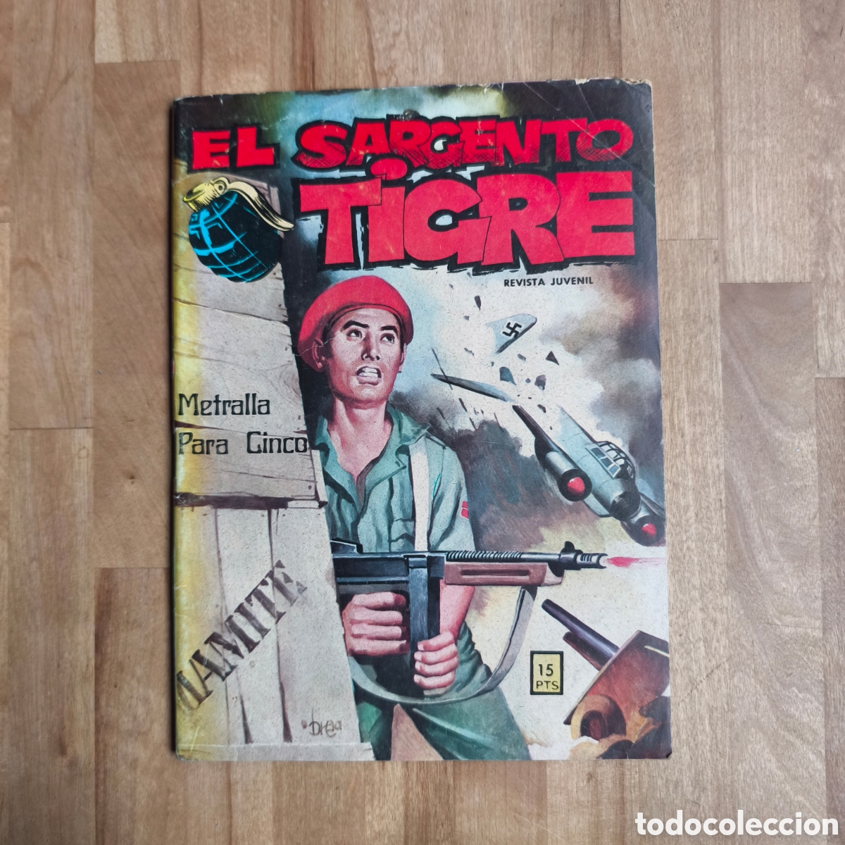 C&oacute;mics: Lote 16 comics sargento tigre, ed vilmar - Foto 3