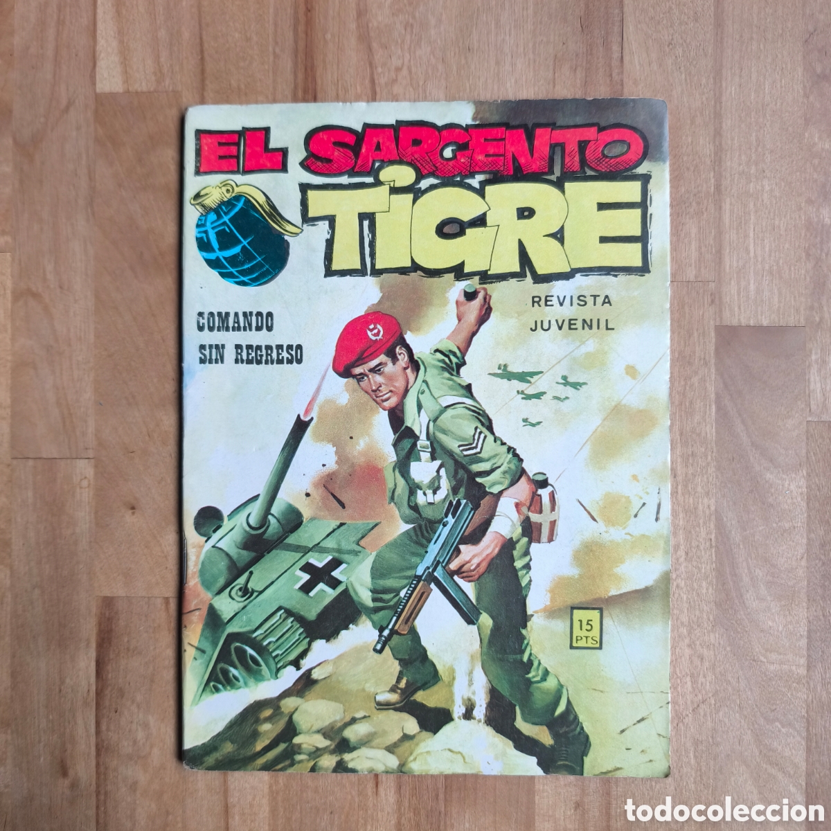 C&oacute;mics: Lote 16 comics sargento tigre, ed vilmar - Foto 4