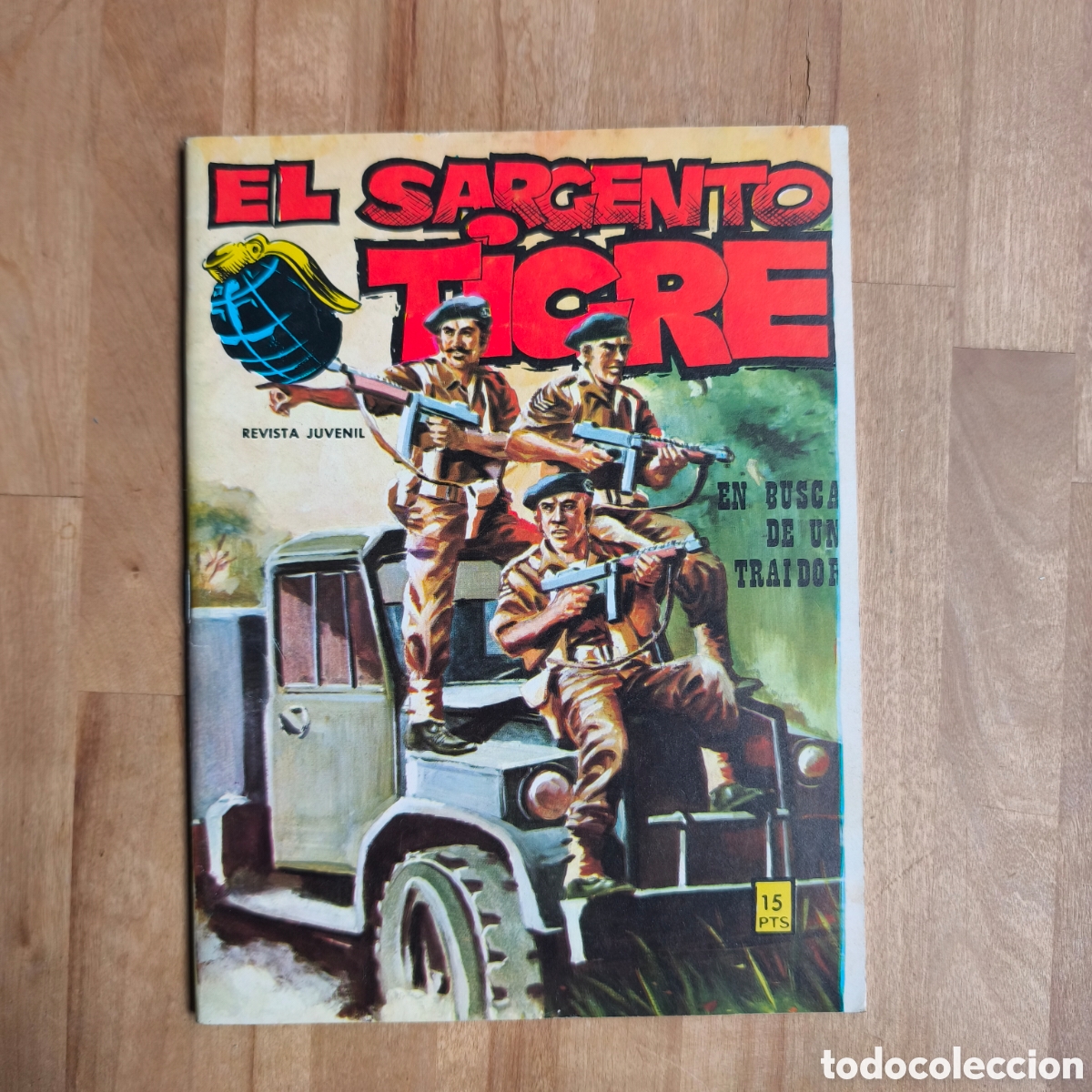 C&oacute;mics: Lote 16 comics sargento tigre, ed vilmar - Foto 6
