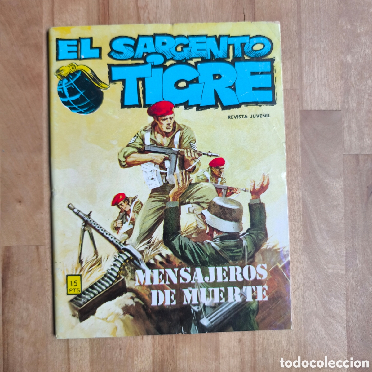 C&oacute;mics: Lote 16 comics sargento tigre, ed vilmar - Foto 8