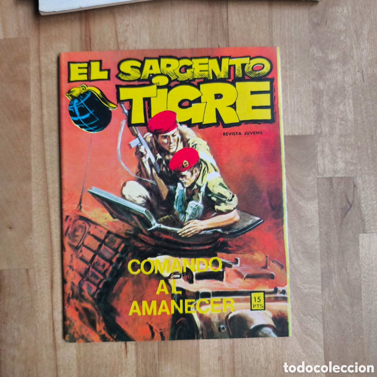 C&oacute;mics: Lote 16 comics sargento tigre, ed vilmar - Foto 10