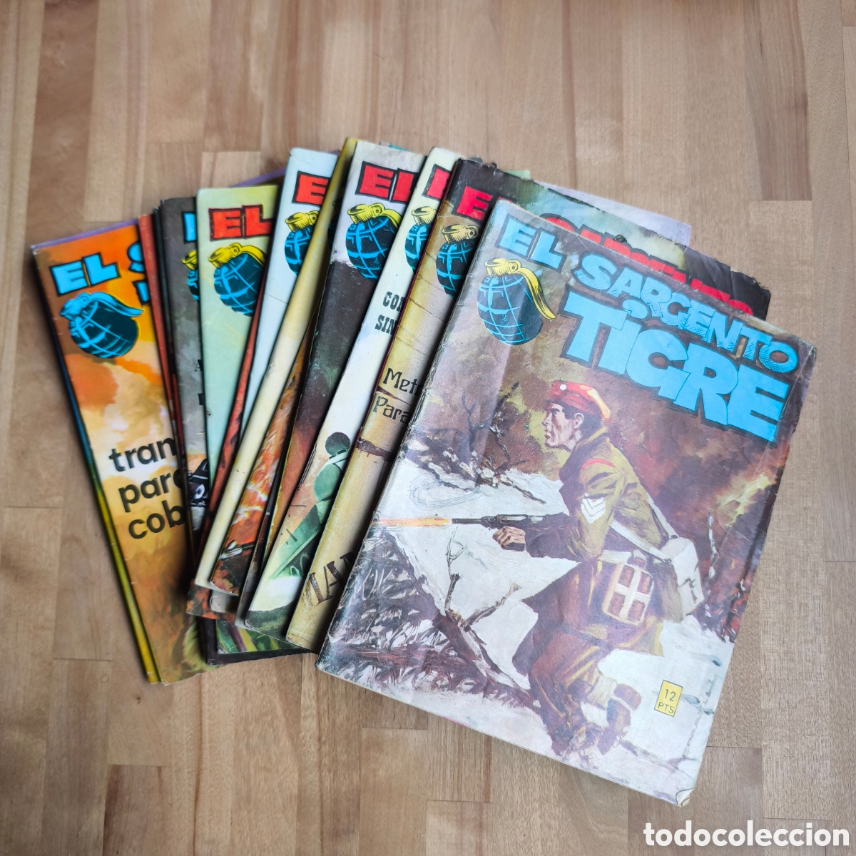 C&oacute;mics: Lote 16 comics sargento tigre, ed vilmar - Foto 1