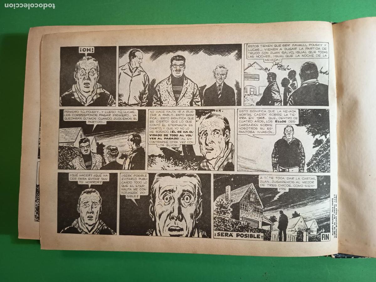 C&oacute;mics: EL ETERNAUTA EDICIONES RECORD ARGENTINA 1977 G. OESTERHELD / SOLANO LOPEZ - Foto 10