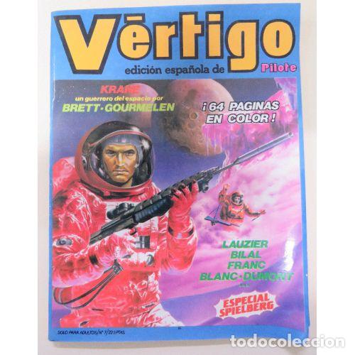 C&oacute;mics: V&eacute;rtigo N&ordm; 7: Krane, un Guerrero del Espacio 3 - Varios - Sin Especificar - 1982 - Edici&oacute;n Espa&ntilde;ola