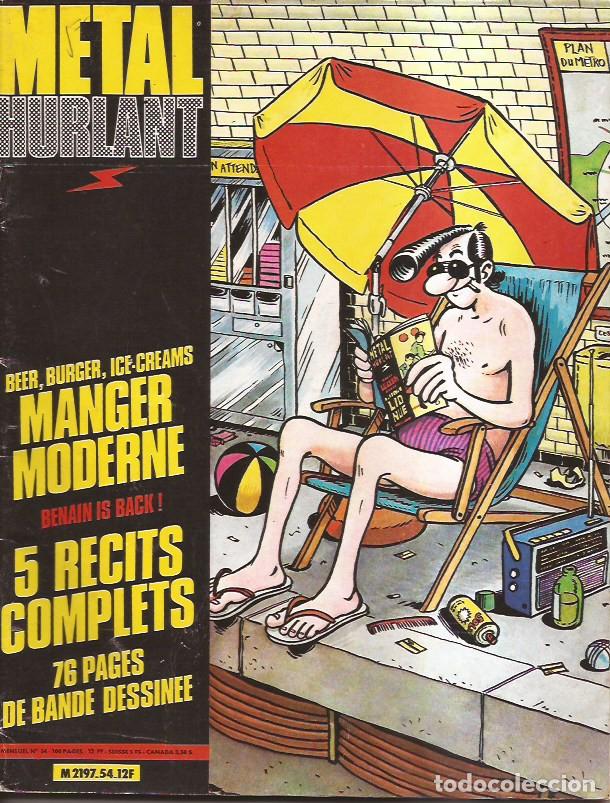 C&oacute;mics: C&Oacute;MIC METAL HURLANT 54 EDICI&Oacute;N FRANCESA - Foto 1