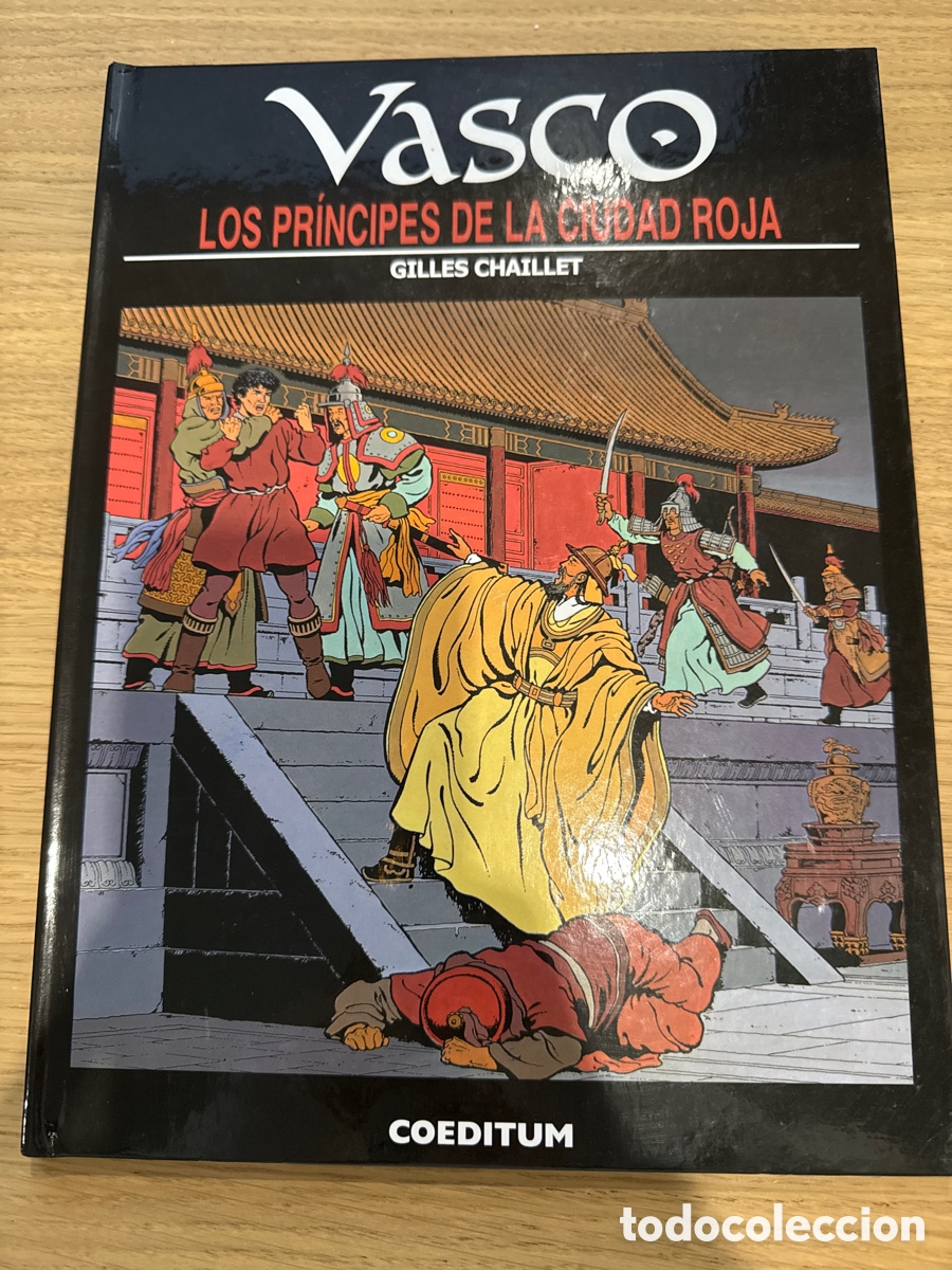 Comics: Vasco 12. Los Pr&iacute;ncipes de la ciudad Roja - Gilles Chaillet - Coeditum