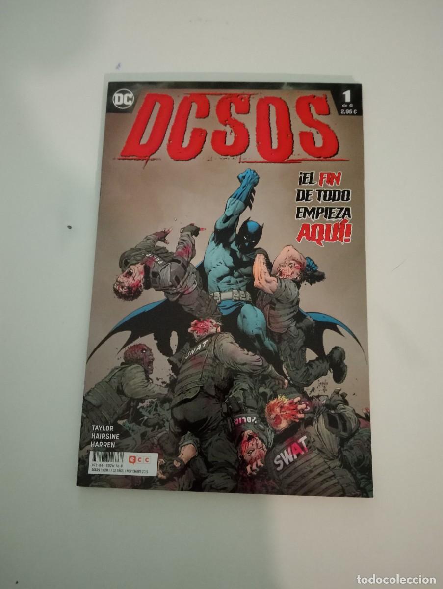 C&oacute;mics: LOTE CON LOS DOS PRIMEROS N&Uacute;MEROS DE DCSOS (DE 6). GRAPA. ECC. DC. 2019. - Foto 2