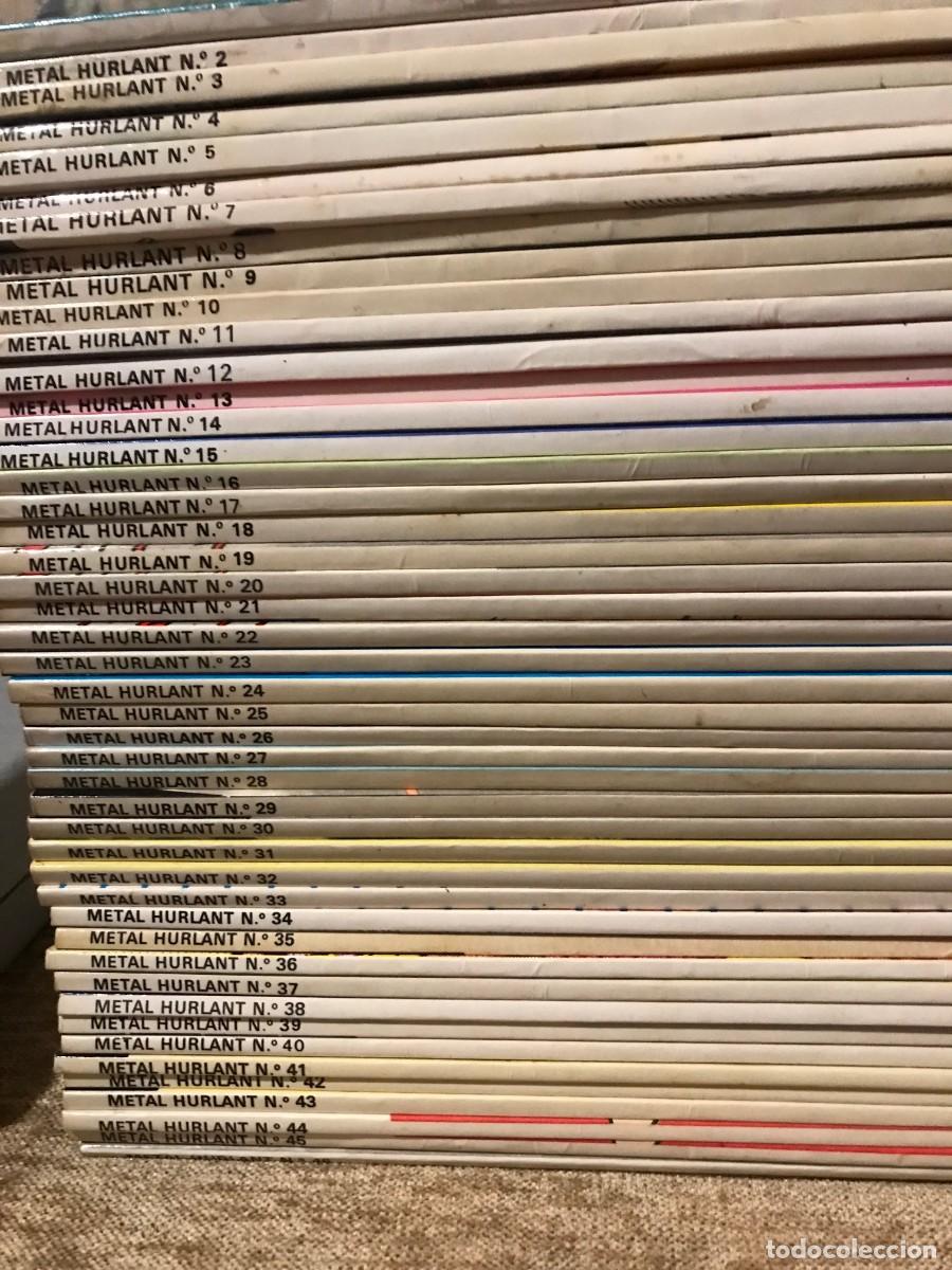 C&oacute;mics: COLECCI&Oacute;N COMPLETA METAL HURLANT N&Uacute;MEROS 1 AL 46 - Foto 2
