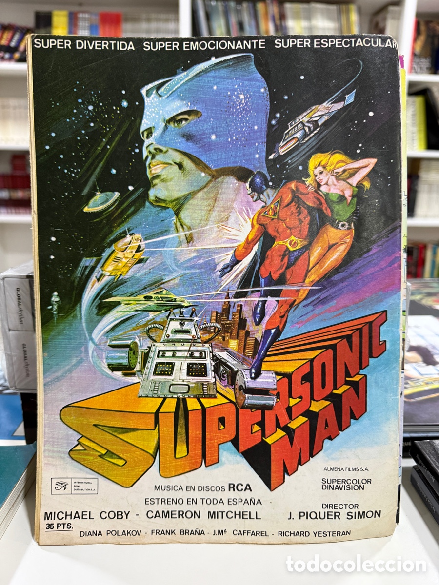 C&oacute;mics: Supersonic Man - Colosos Del Comic (Tebeo) - Foto 3