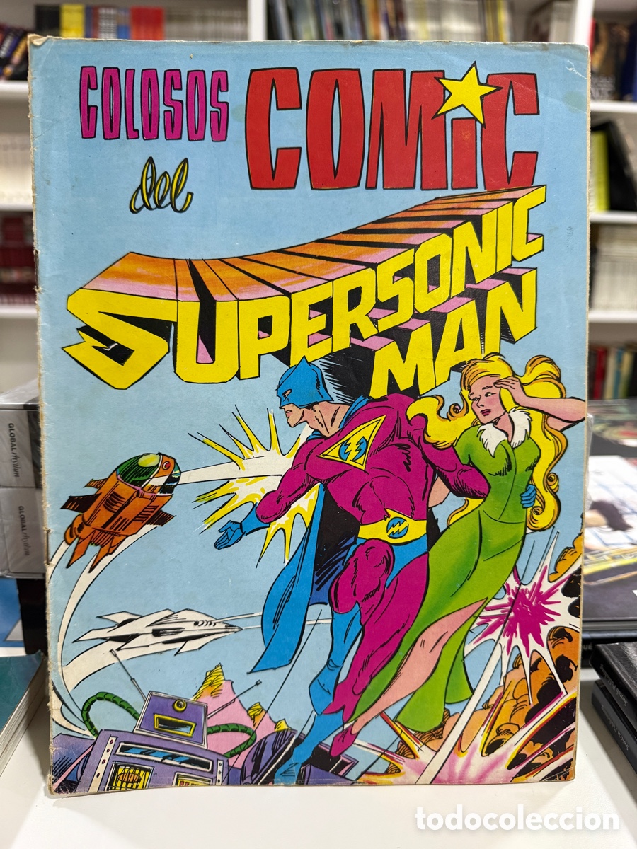 C&oacute;mics: Supersonic Man - Colosos Del Comic (Tebeo) - Foto 1