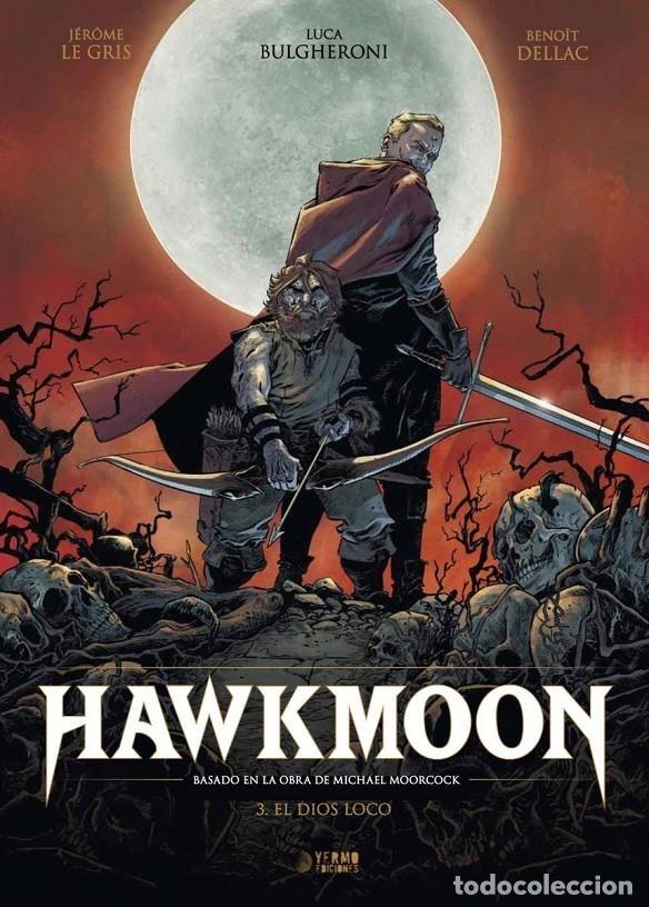 C&oacute;mics: HAWKMOON 3 [de 4] YERMO EDICIONES, ( GOLPE EN LA PARTE SUPERIOR DE LA CONTRAPORTADA ) - Foto 1