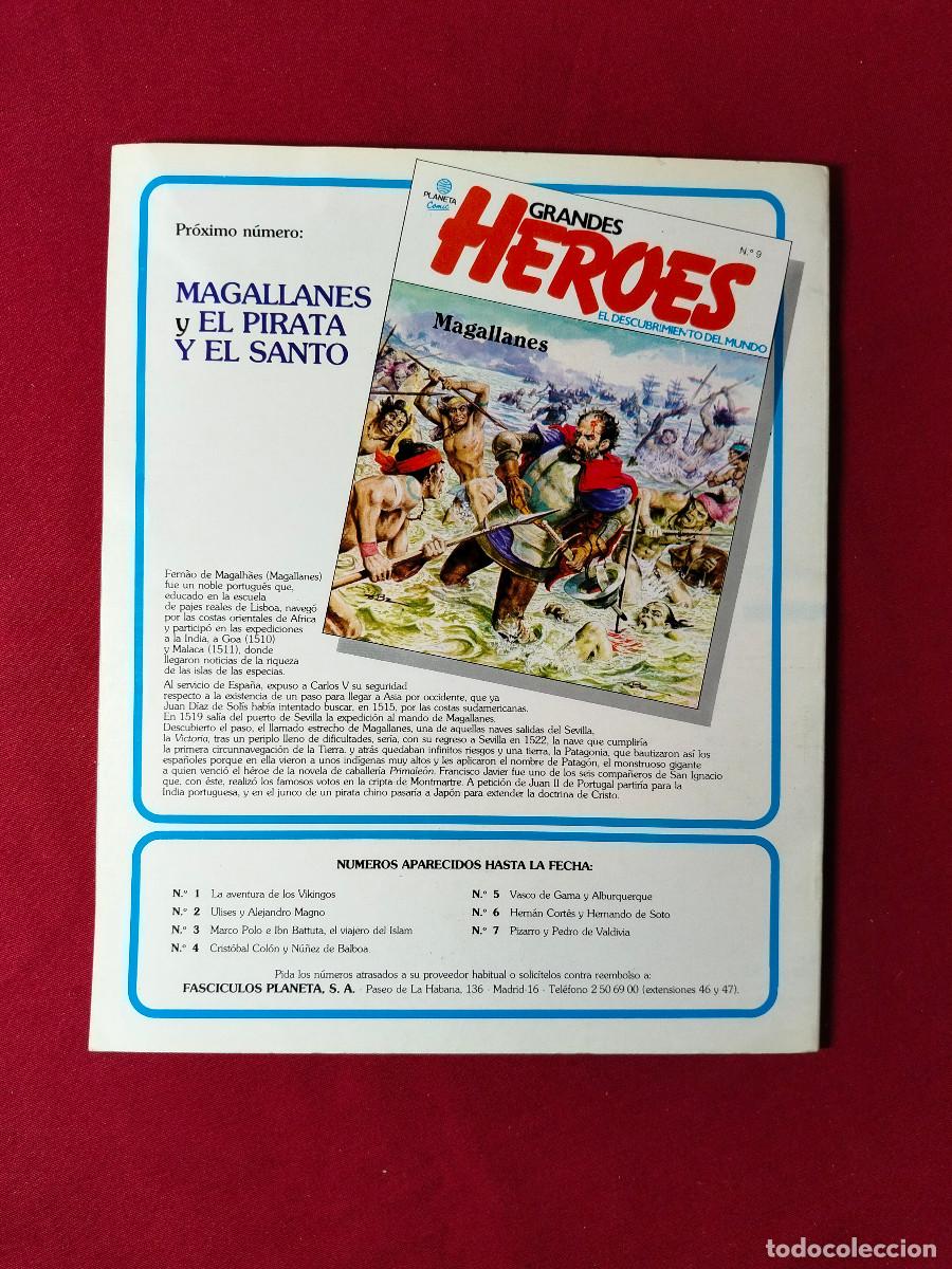 C&oacute;mics: Comic Grandes Heroes. Orellana. Num 8. - Foto 1