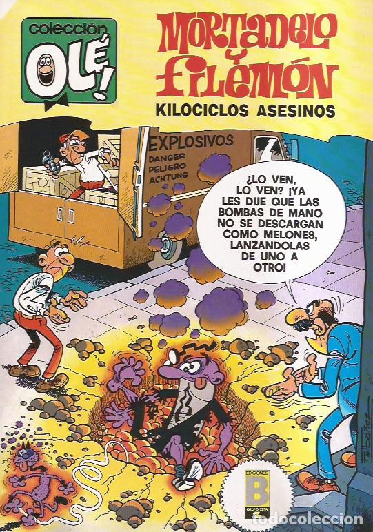 C&oacute;mics: C&Oacute;MIC MORTADELO Y FILEM&Oacute;N KILOCICLOS ASESINOS EDIC. B - Foto 1