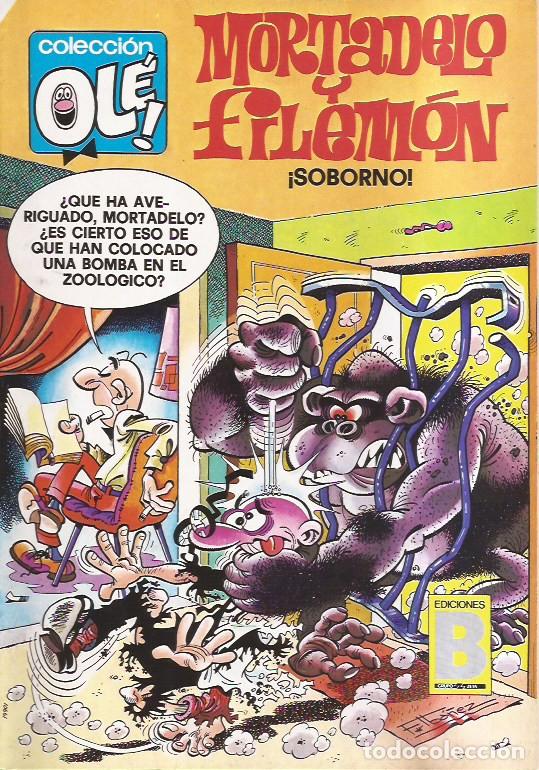 C&oacute;mics: C&Oacute;MIC MORTADELO Y FILEM&Oacute;N SOBORNO EDIC. B - Foto 1