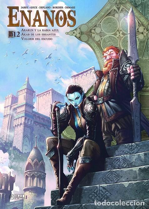 C&oacute;mics: ENANOS ARARUN Y LA RABIA AZUL / AKAB DE LOS ERRANTES / VOLGRIR DEL ESCUDO 12 [de 12] YERMO EDICIONES