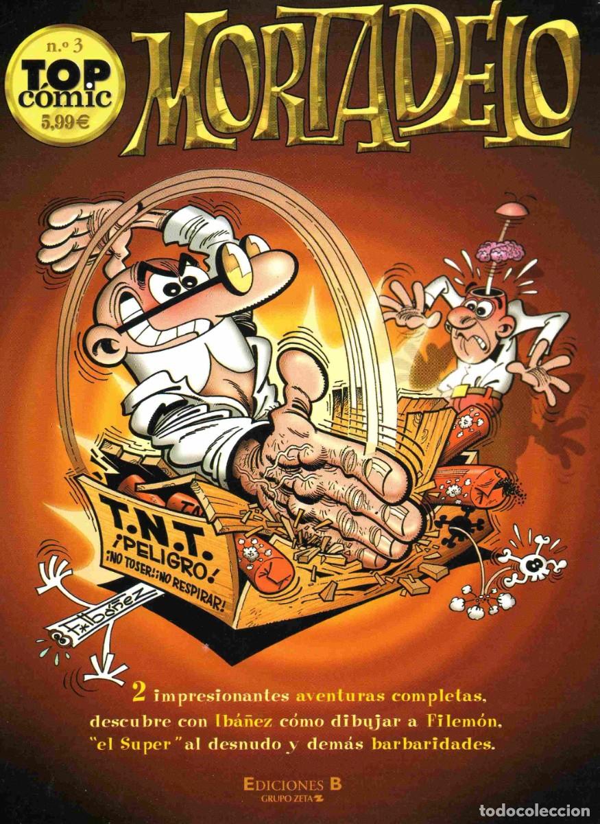 C&oacute;mics: 8 portadas de Mortadelo topcomic. NO ENV&Iacute;O A CANARIAS. - Foto 2