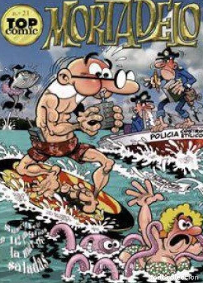 C&oacute;mics: 8 portadas de Mortadelo topcomic. NO ENV&Iacute;O A CANARIAS. - Foto 4