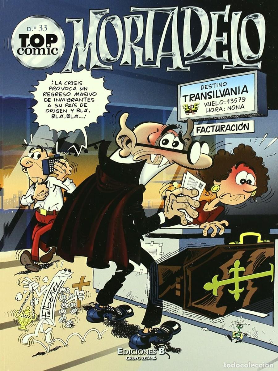 C&oacute;mics: 8 portadas de Mortadelo topcomic. NO ENV&Iacute;O A CANARIAS. - Foto 1
