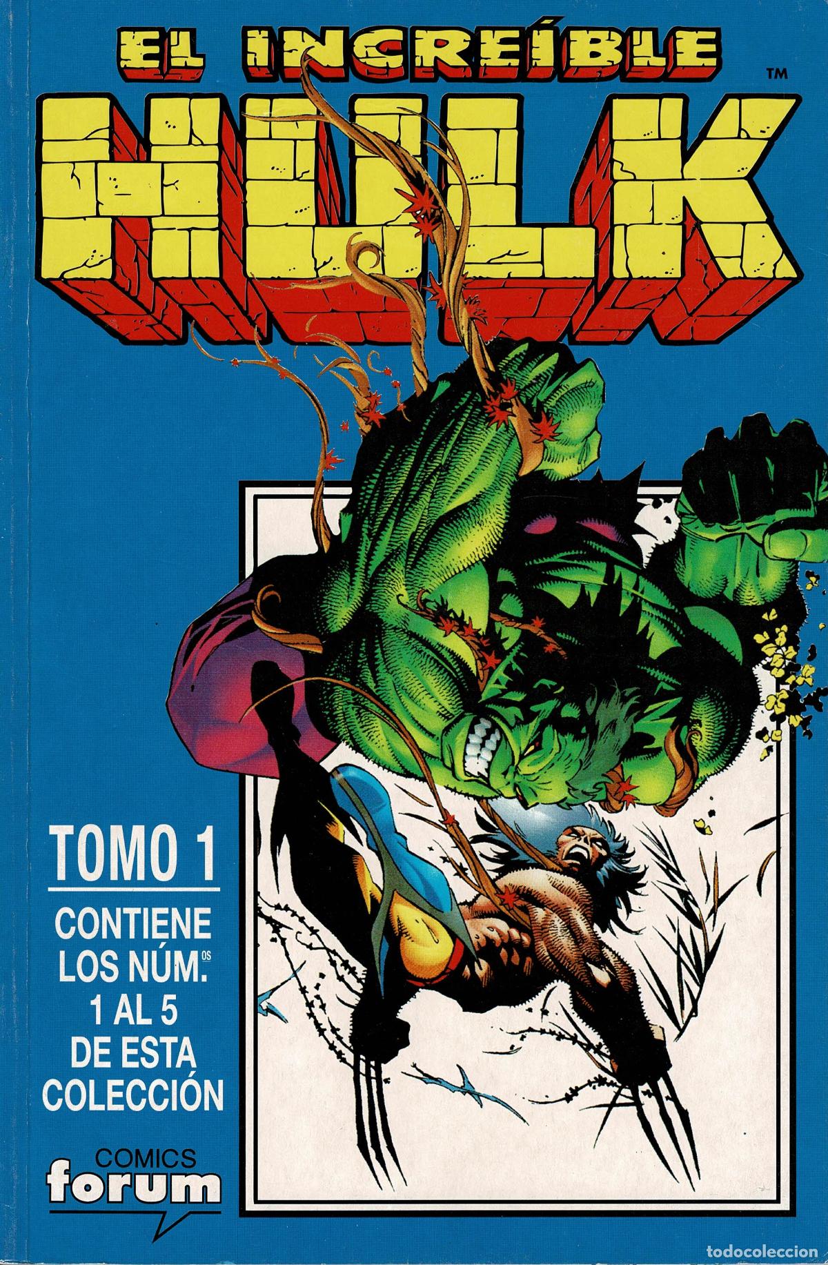 C&oacute;mics: El increible Hulk ,tomo 1 (N&ordf; 1 al 5 ).c&oacute;mics Forum - Foto 1