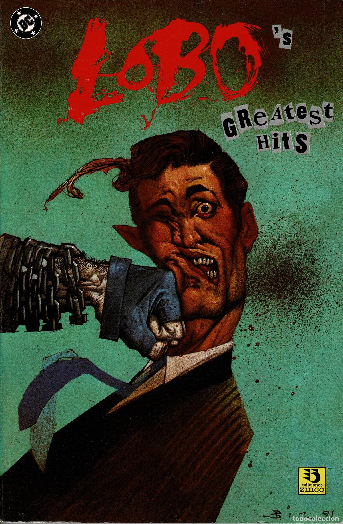 C&oacute;mics: Lobo Greatest hits,volumen &uacute;nico.ediciones Zinco - Foto 1