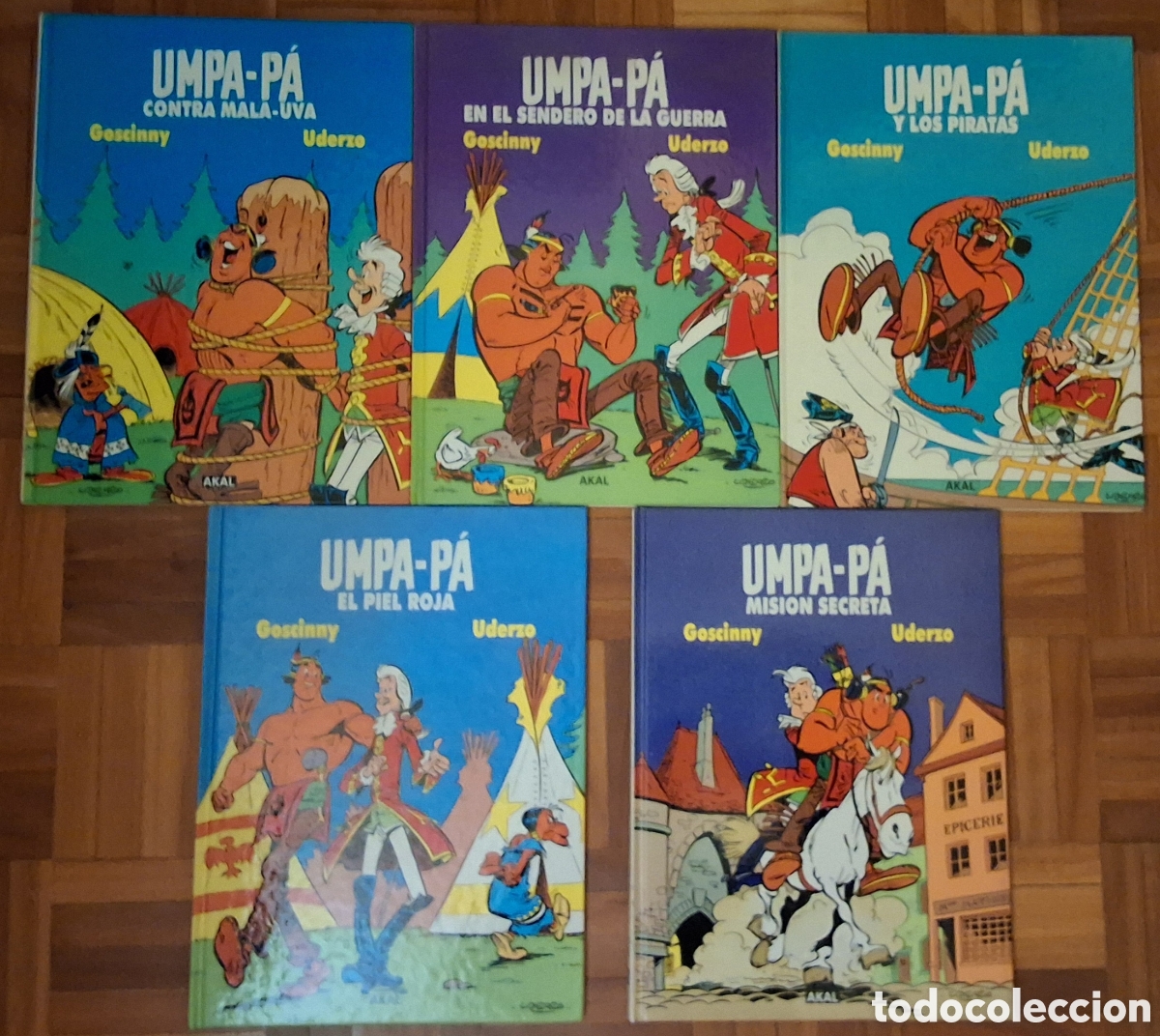 C&oacute;mics: Umpa pa comic coleccion completa 5 n&uacute;meros a&ntilde;o 1989 edita akal