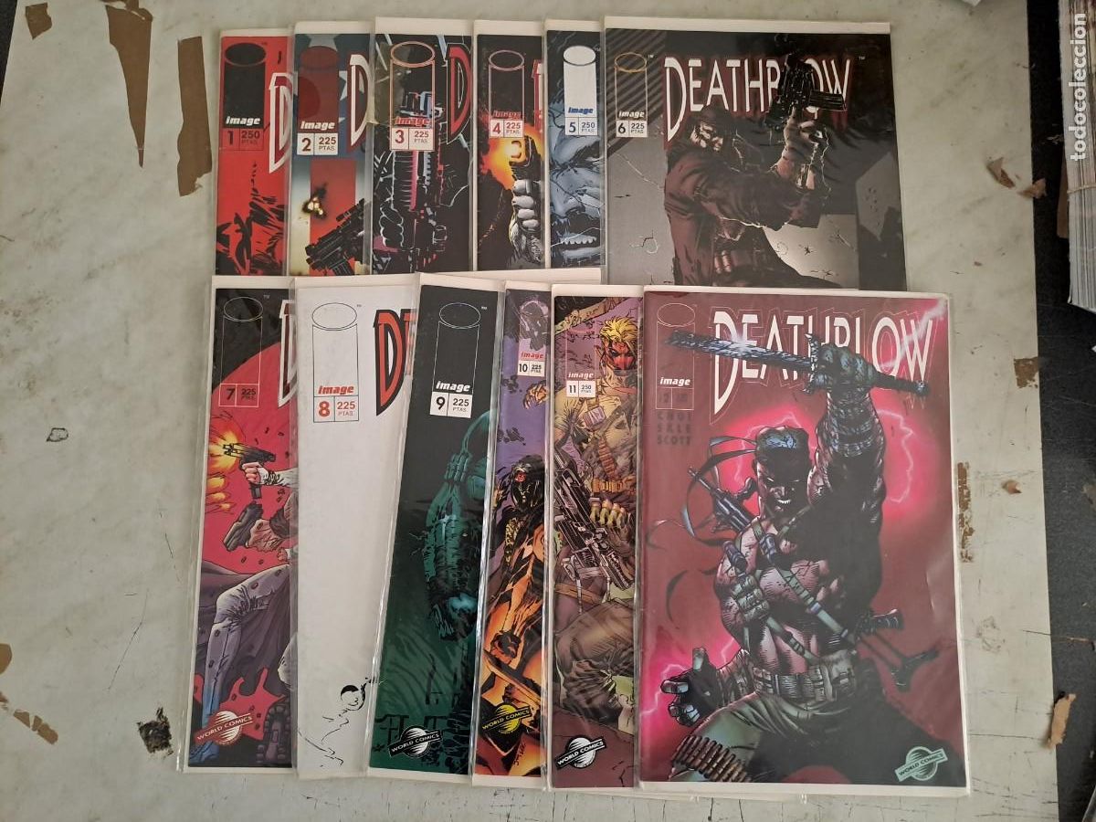 C&oacute;mics: Deathblow completa 12 n&uacute;meros, World comics en perfecto estado - Foto 1
