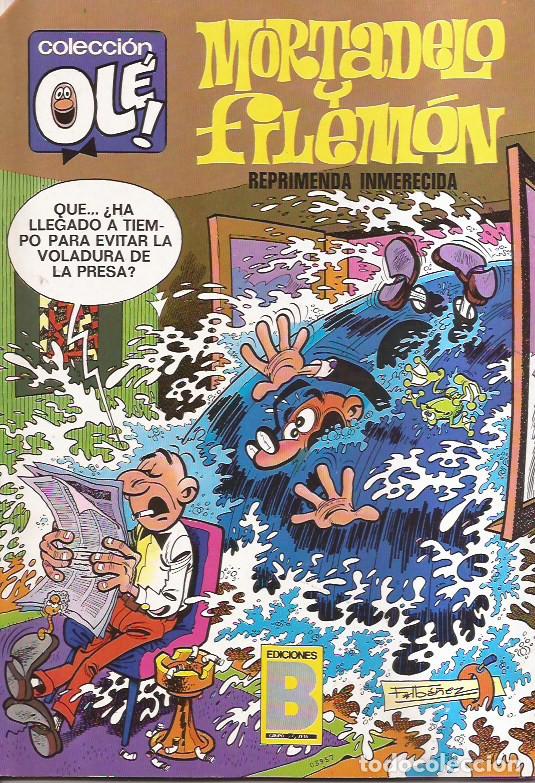 C&oacute;mics: C&Oacute;MIC MORTADELO Y FILEM&Oacute;N REPRIMENDA IMERECIDA EDIC. B - Foto 1