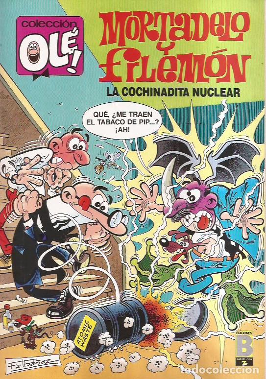 C&oacute;mics: C&Oacute;MIC MORTADELO Y FILEM&Oacute;N LA COCHINADITA NUCLEAR EDIC. B - Foto 1